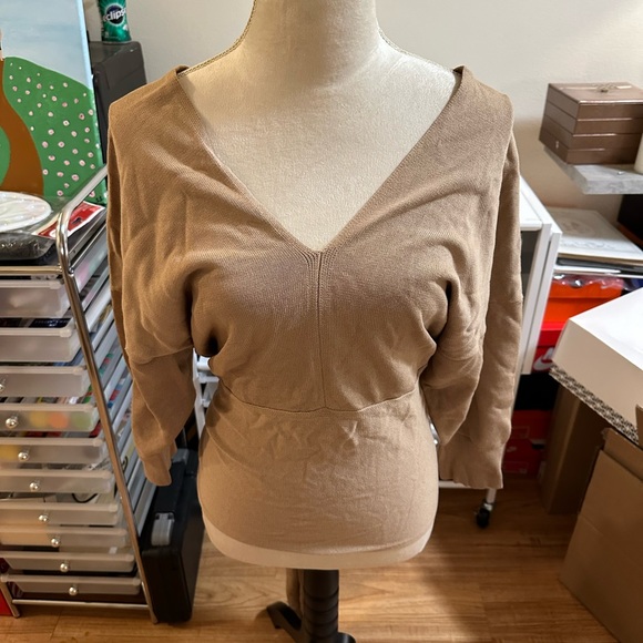 NWT Joseph backless tie sweater top - Picture 8 of 8